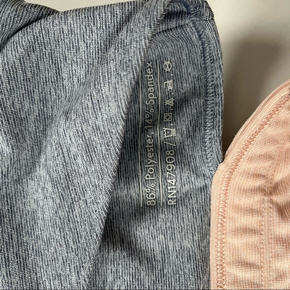 Outdoor Voices Slash-back Crop Top Pink Blue Small - Picture 6 of 6